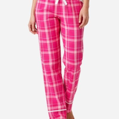 Women's Cuff Flannel Pants Thumbnail