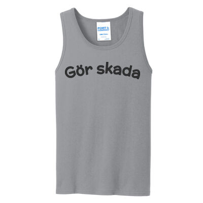 BLACK LOGO - Tank Top / Guns Display / Gör skada Thumbnail